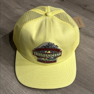 PATAGONIA | RELAXED TRUCKER HAT 
GREAT WAVES: LEMON ZEST